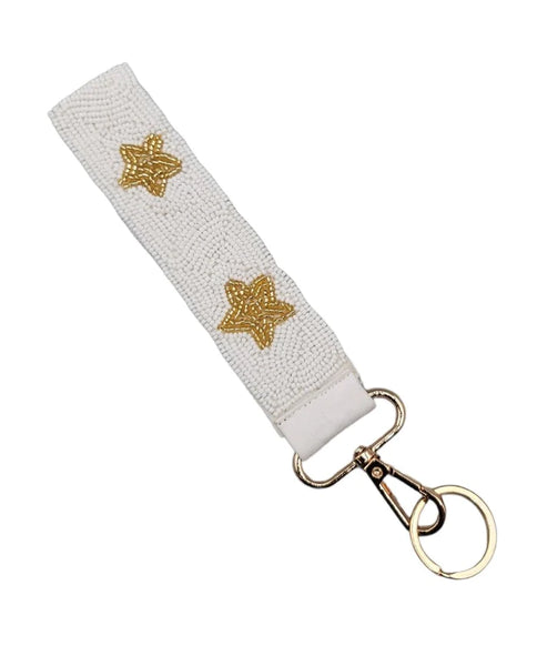 Beaded Wristlet Keychain