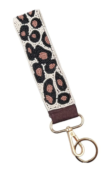 Beaded Wristlet Keychain