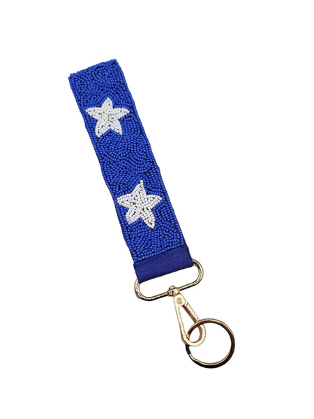 Beaded Wristlet Keychain