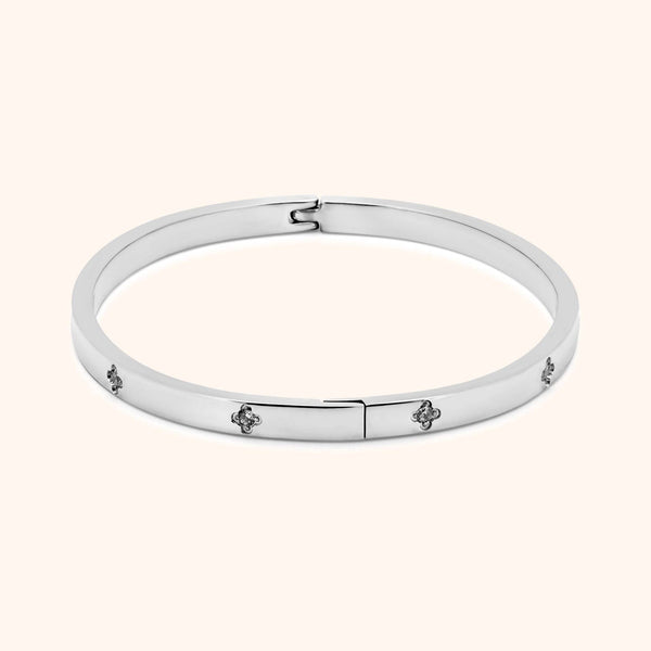 Clover Bangle Bracelet