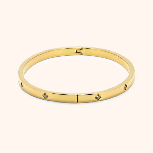 Clover Bangle Bracelet