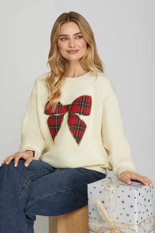 Holiday Bow Sweater