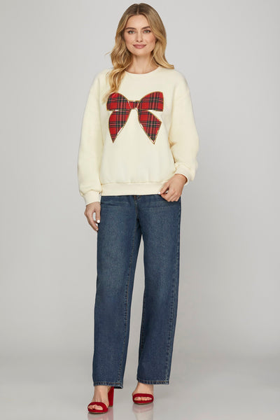 Holiday Bow Sweater