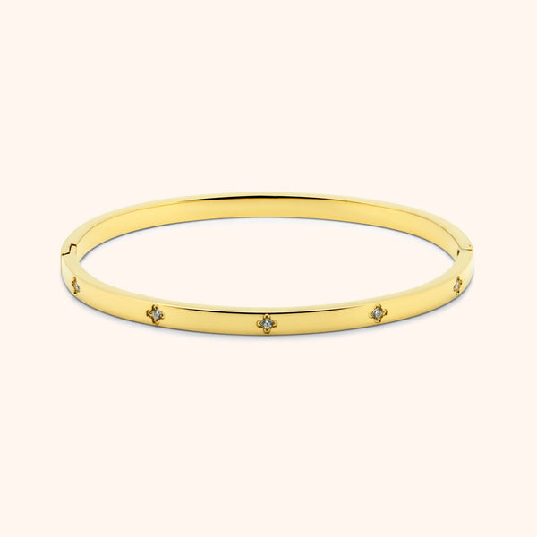 Clover Bangle Bracelet