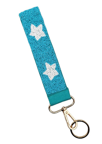 Beaded Wristlet Keychain